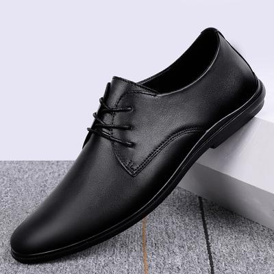 2022 Men'S Shoes Newest Genuine Leather Casual Shoes Men Oxfords British Simple Man Shoes Luxury Business Formal Wedding Male Flats