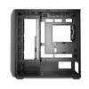 Sharkoon Micro-ATX PC Case MK3 RGB Black, Rear Connector Compatible, Supports 11 Fans, Compatible with Micro-ATXMini-ITX Motherboards, Includes 4 x