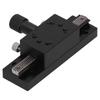 X Axis Dovetail Manual Trimming Platform Aluminum Alloy Gear Linear Slide Stage HC30‑A100