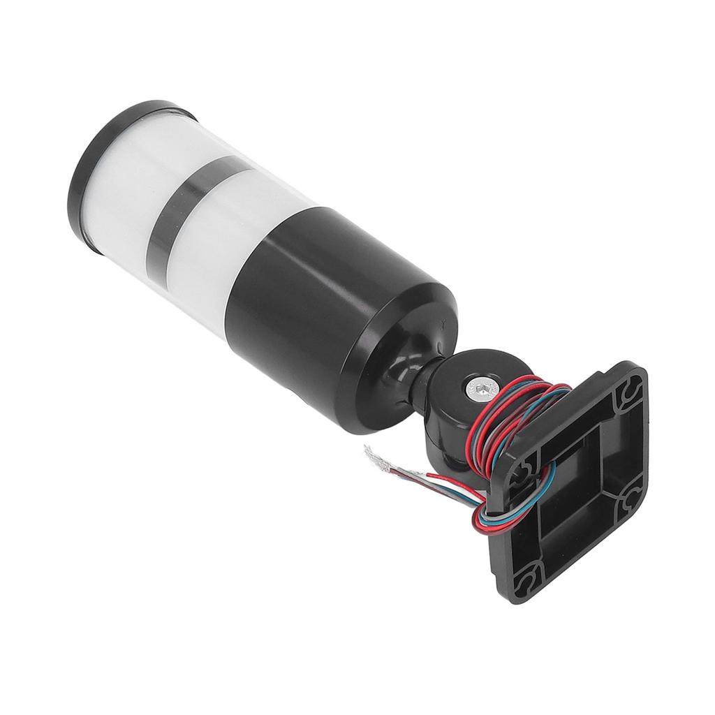 BERM Industrial Warning Light Foldable 2 Color LED Tower Signal Lamp with Buzzer 12‑24VDC