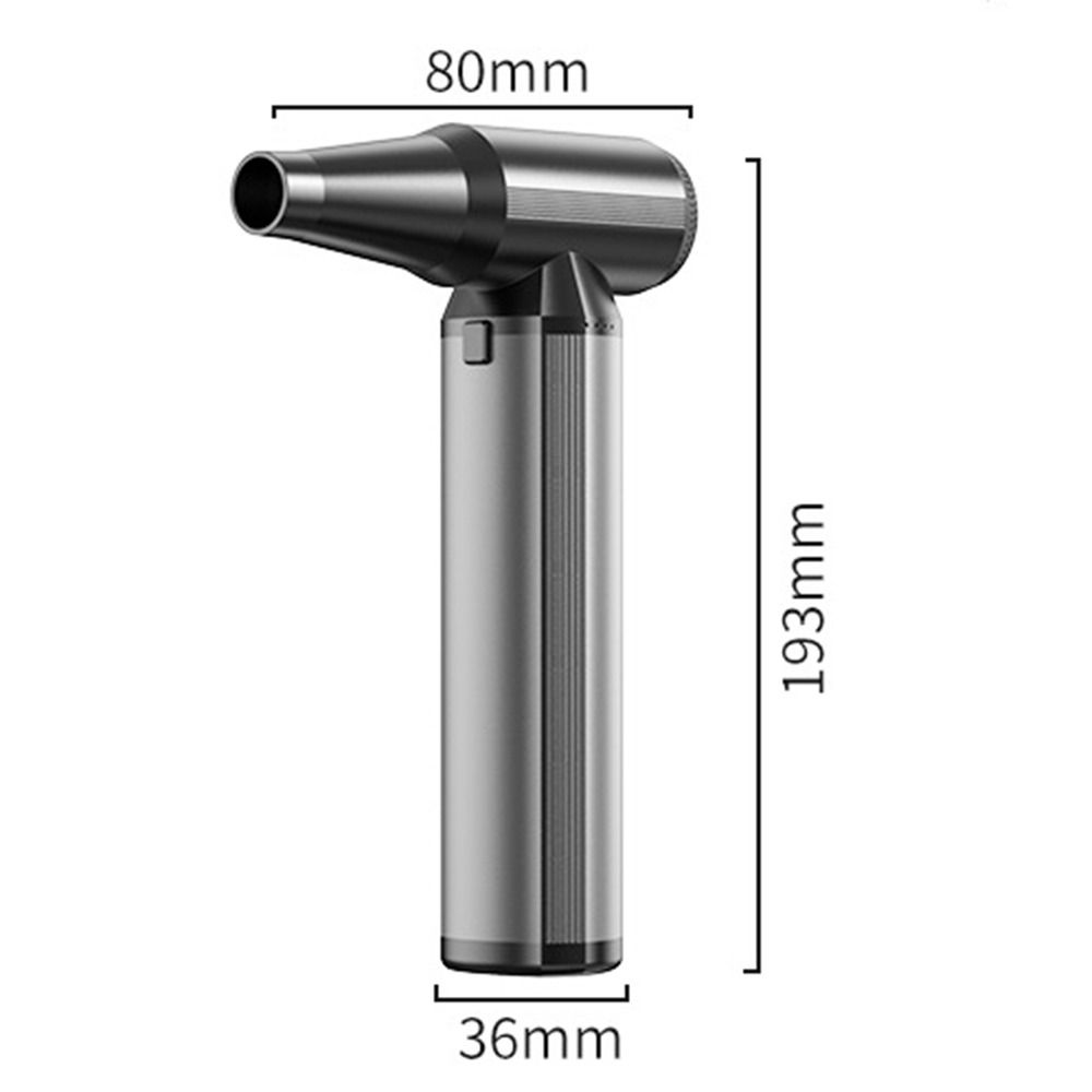 130000PRM Cordless Handheld Blower Variable Speed Electric Air Duster Falling Leaves