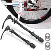1 Set MTBs Bike Axles Front Rear Quick Release Skewers Tools With 25mm 1/4 Hub Bearings For 6 7 8 Speed Universal Bicycle Parts