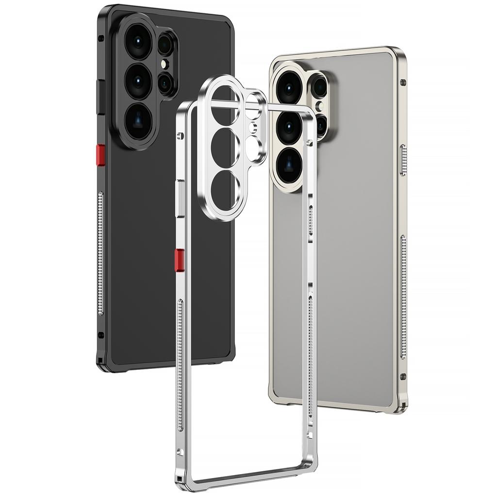 Detachable Metal Camera Protect Ultra-Thin Case For Samsung Galaxy S26 Ultra S26 Plus S26+ Metal Frame Shockproof Cover Bumper