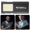 LED Mini Work Light USB Rechargeable Pocket Floodlight Waterproof Emergency Camping Light for Outdoor Running Hiking