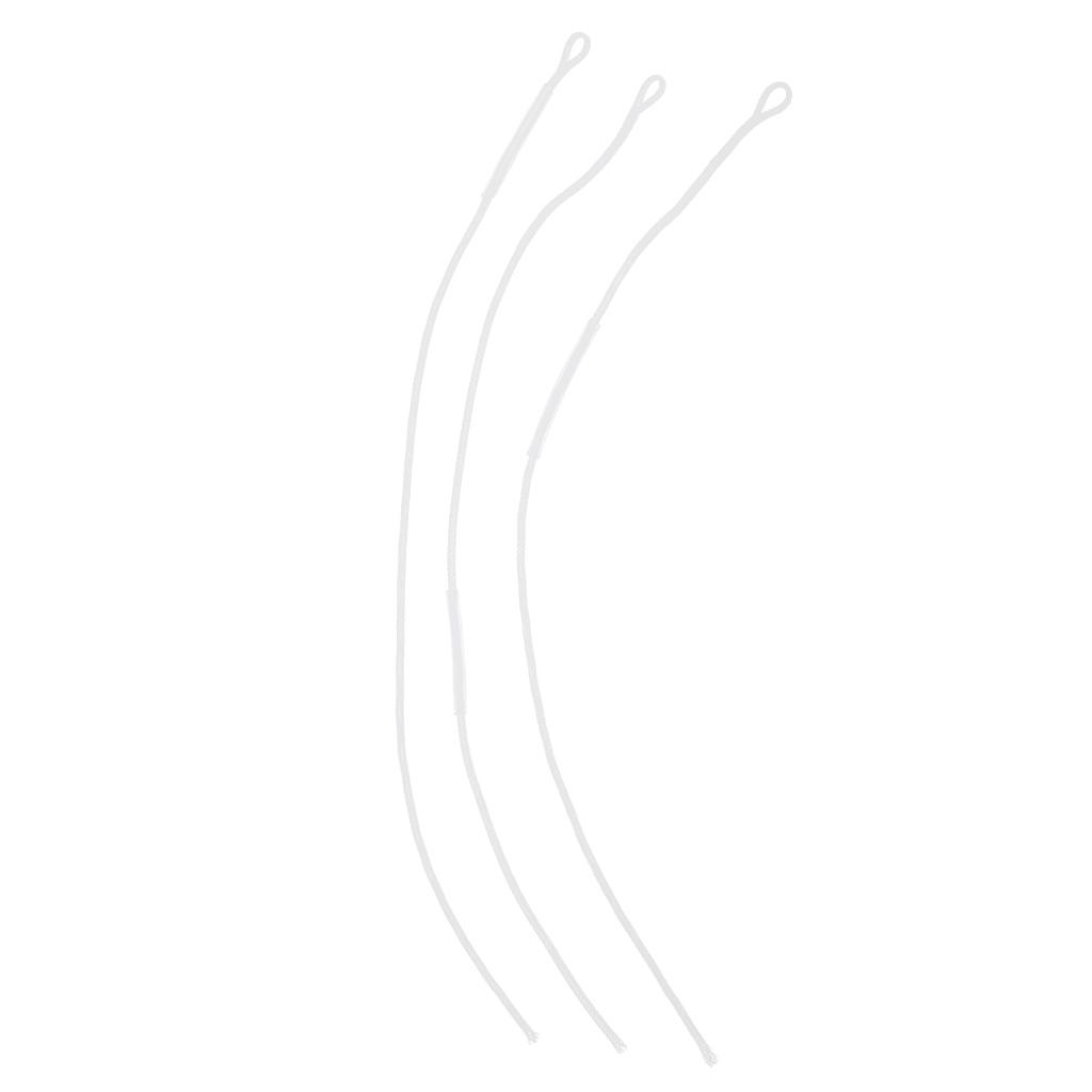 20x High Strength Fly Fishing Line Braided Loop Connector Leader Loops 16cm
