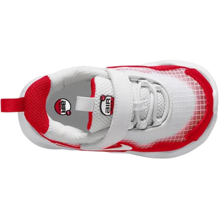 Nike Air Max Nova TD University Red Babysneakers Weiß FN4461-600