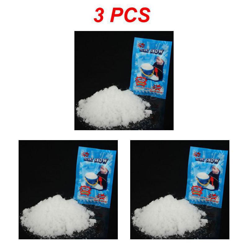 1~10PCS Artificial Snowflakes Instant Snow powder Party supplies christmas decorations for home Wedding Snow Decoration