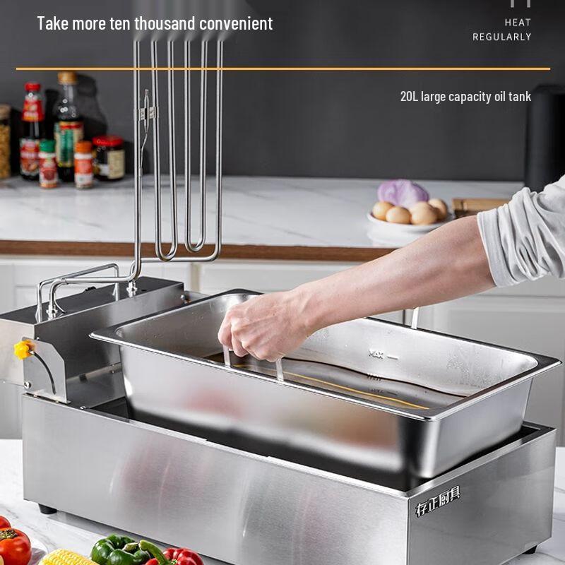 Commercial Thermostatic Deep Fryer