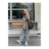 2024 Retro Kaffeefarbe Canvas Umhängetasche - Damen Nische Lazy Style