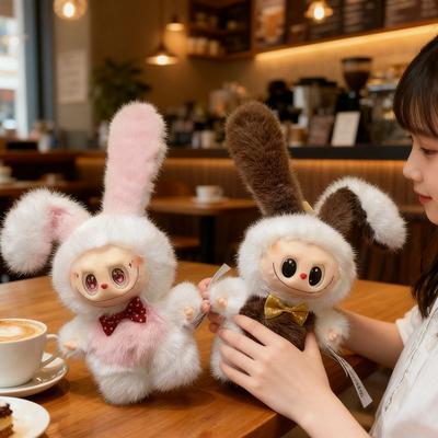 Christmas Big-eared Blind Box Vinyl Doll Sitting Plush Doll