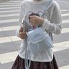 Schoolbag Polka Dot Backpack Bag Women's 1011 Summer New Trendy High-end Small Schoolbag Niche Non-collision Travel Backpack