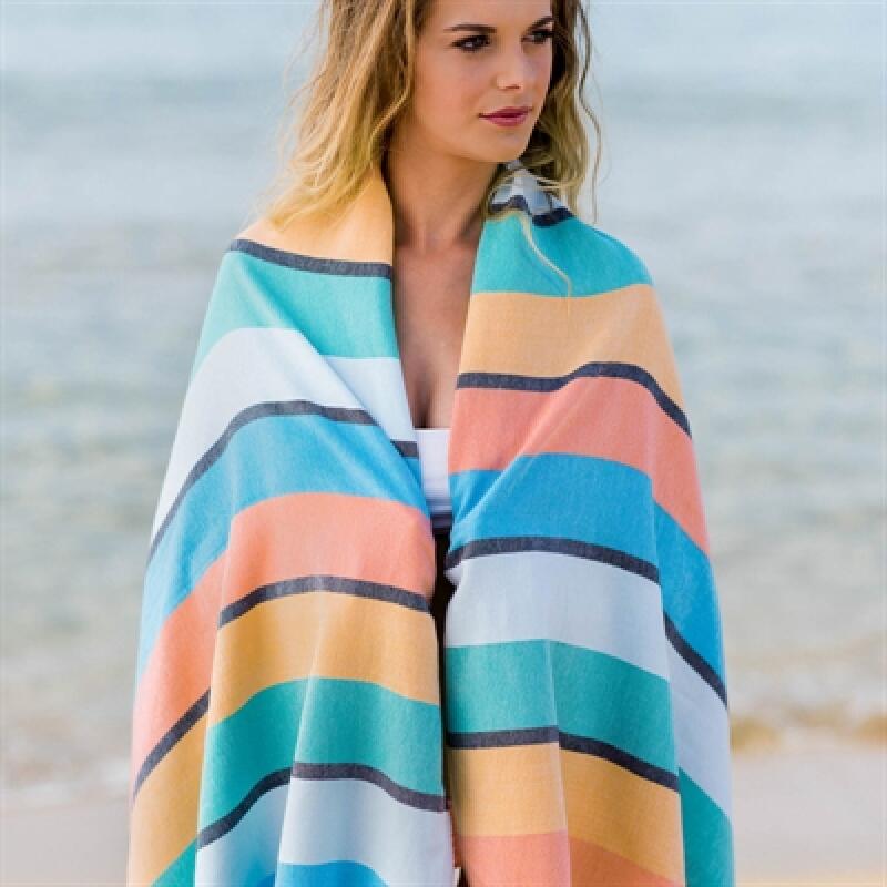 Turkish Beach Towel Rug Blanket Beach Mat Multipurpose Towel denim