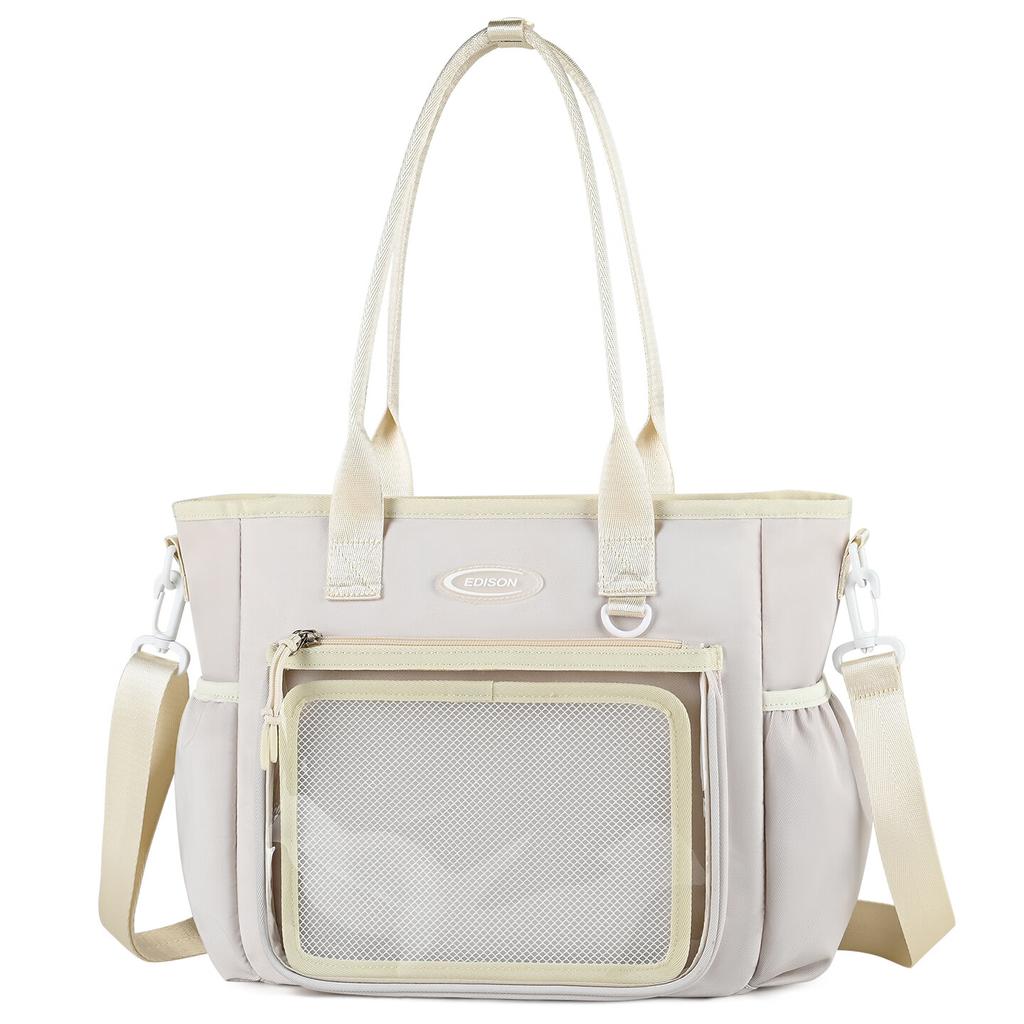 Edison Middle School Student Handheld Tutoring Bag, High School Student Single Shoulder Crossbody Bag,