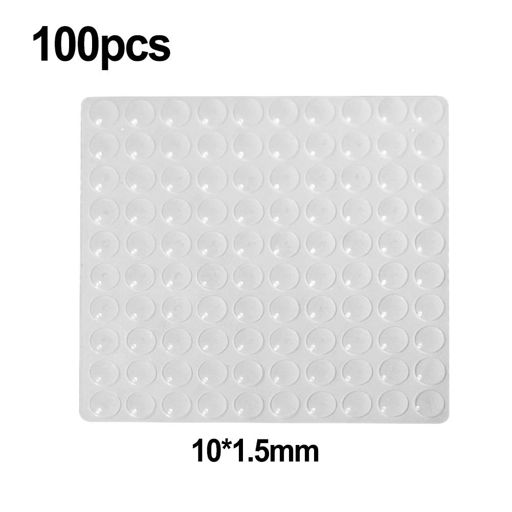 100/50 PCS Transparent Rubber Pad Rubber Feet Bumper For Pads Adhesiv For Any Cabinets Door Home Improvement Building Hardware