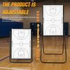 Double-Sided Whiteboards with Markers Eraser Portable Football Clipboard Multi-Purpose Magnet Strategic Board for Coaching Use
