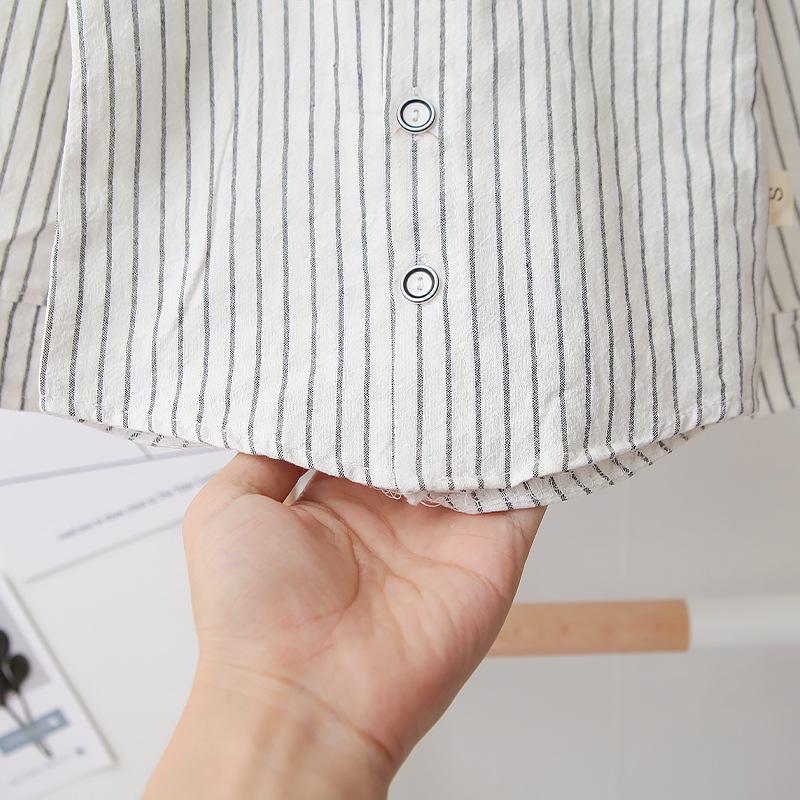 2024 Spring & Autumn Baby Boy Houndstooth Suit: Vest, Long Sleeve Shirt, and Pants