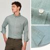 HAZZYS Herren Hemd für Pendler aus reiner Baumwolle Langarm ASCZK1BCF34