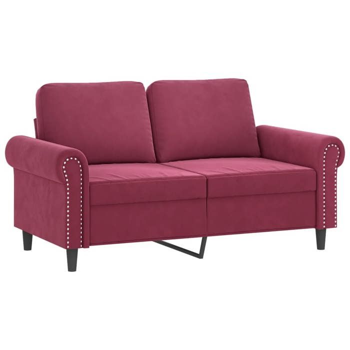 VidaXL Ensemble de Canapés avec Coussins 2 pcs, Canapés avec Accoudoirs et Dossier, Ensemble de Meubles, Mobilier de Salon, 3202254