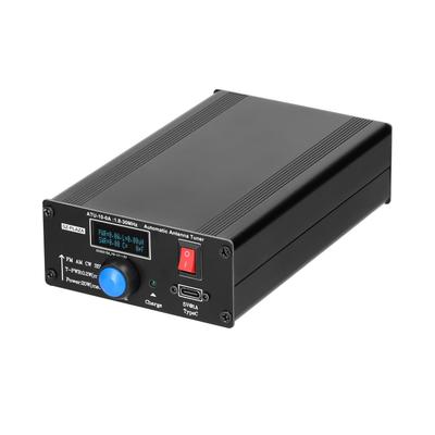 ATU-10-0A Kurzwellen-Antennentuner, automatisch, 20 W, 1,8–30 MHz, Aluminiumlegierungsgehäuse, Kurzwellenleistung