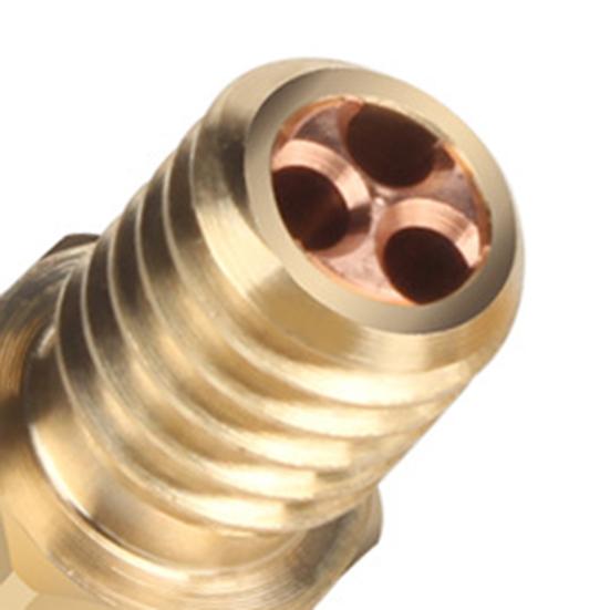 Hot End Treøyet Spraydyser Høy Holdbarhet Enkel å Installere Universell Høytrykksdyse 3D-skrivertilbehør