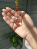 1pc Crystal Suncatcher Mobile Meditation Home Decor Rainbow Maker Prism Suncatcher (Rainbow and Fantasy)