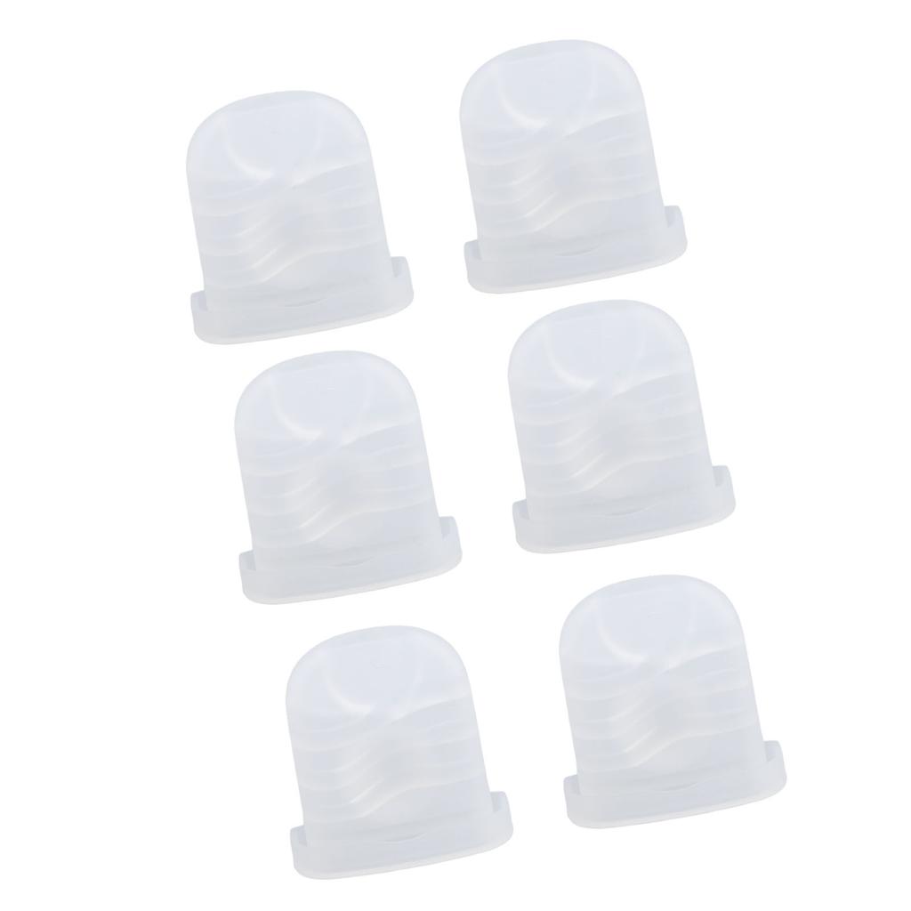 6pcs Silicone Diaphragm Breastpump Accessories Anti Backflow Replacement Diaphragm for S32 Wearable 