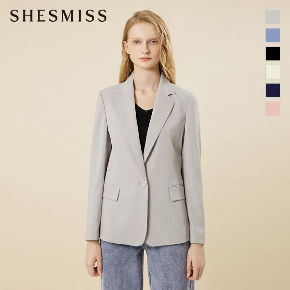 

She S miss базовая одинарная куртка Swwjkn22010 Blue/55