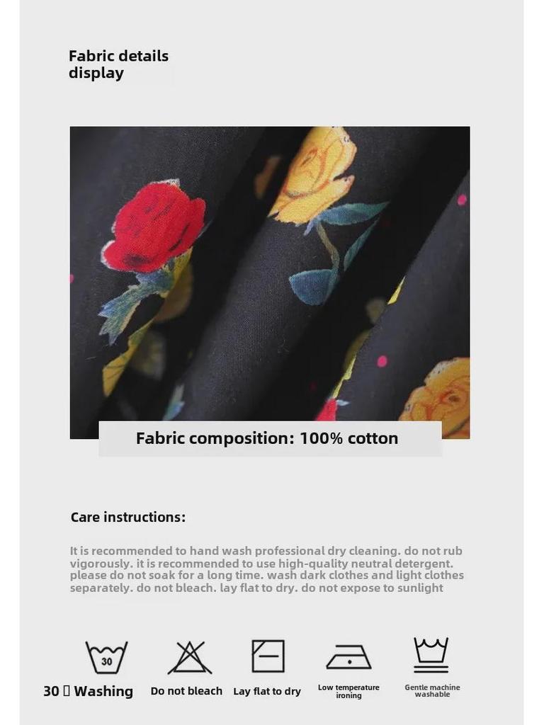 2025 Spring French Fashion Floral Trumpet Sleeve Slim Top for Women - C3531