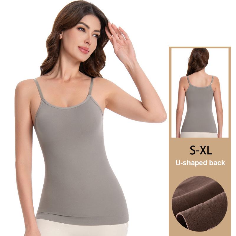 Top-Selling Seamless Tummy Control Body Shaper Camisole for Women - European & American Style