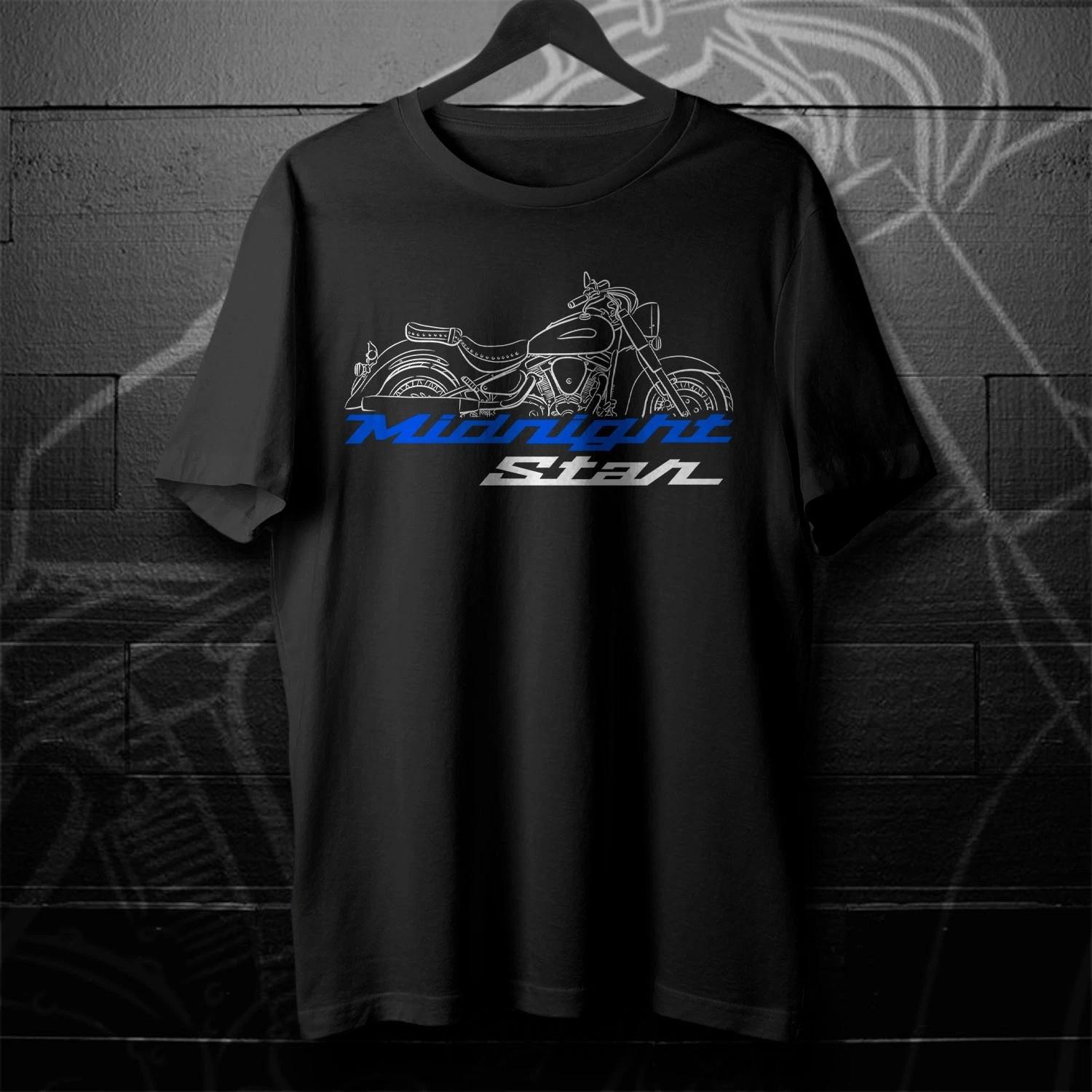

For Yamaha Midnight Star (XV1600AS) 2000-2003 fans - Motorcycle T shirt 4XL