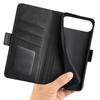For iPhone 17 Air Case Calf Texture Leather Wallet Phone Cover