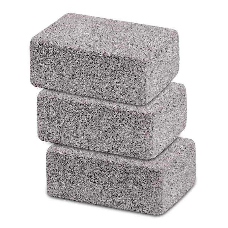 1Pc Bbq Grill Cleaning Brush Brick Block Barbecue Cleaning Stone Pumice Brick For Barbecue Rack Outdoor Kitchen Bbq Tools
