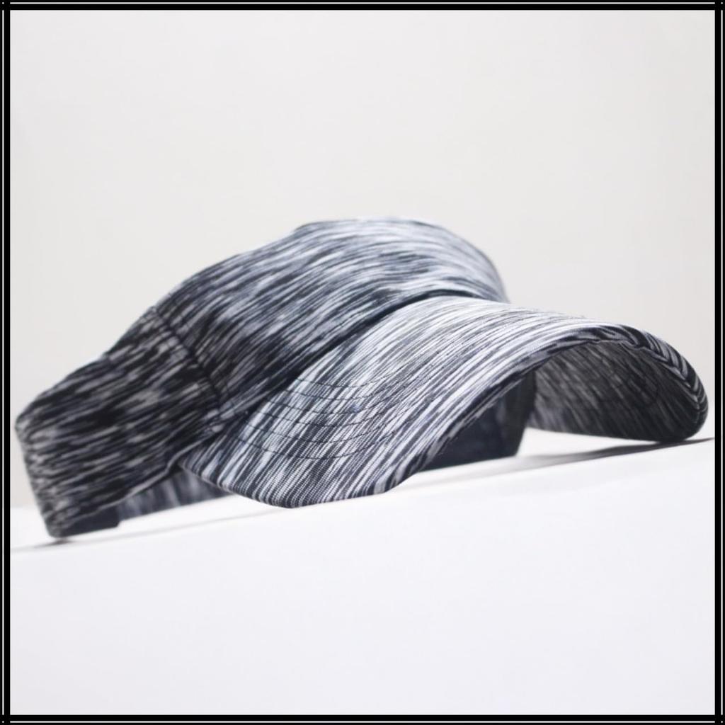 Running UV CZ924 [White Fang] Cap, Sports, Protection, Breathable, Simple, Outdoor, Men's, Women's, (Black)