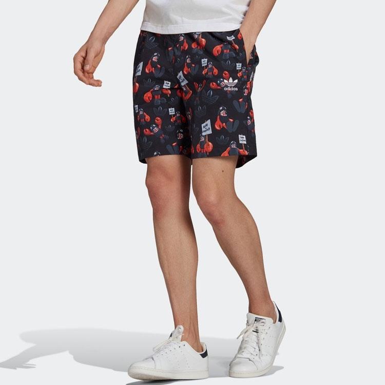 Adidas Casual Comfort Sport Shorts Men Bottoms Black HA4697