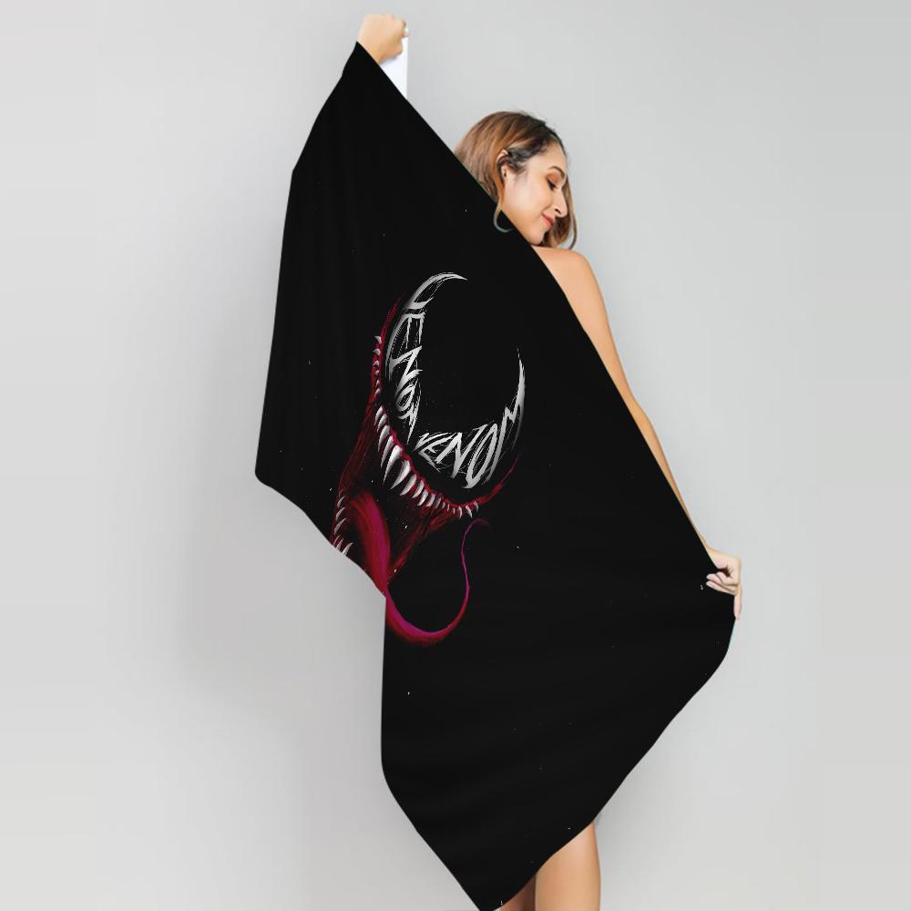 Venom Microfiber Beach Towel Absorbent Quick dry Soft Yoga Swimming Resort Mountain Climbing Towel
