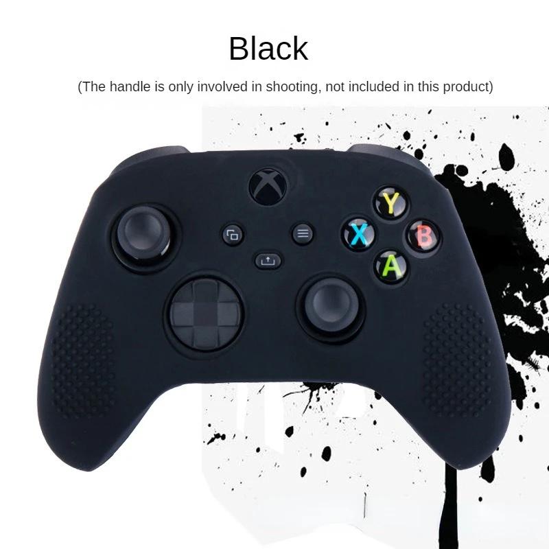 Vhodné pro konzolu XBOX Series X Silikonová ochrana rukojeti měkký kryt vyrobený ze silikonového materiálu pro pohodlný dotyk