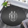 Juventus Football Club4 Round Area Rug,Carpet Rug for Living Room Bedroom Sofa Playroom Decor,Non-slip Floor Mat