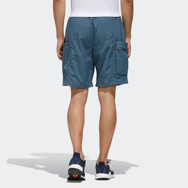 Adidas Cargo Shorts Men's Ruins Blue Moderate FM5403