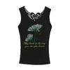 New Summer European Rhinestone Flower Clothes Women's Sleeveless T-shirt Elegant Chic Hot Diamonds Tees Sexy Girls Slim Streetwear Flower Tank Top