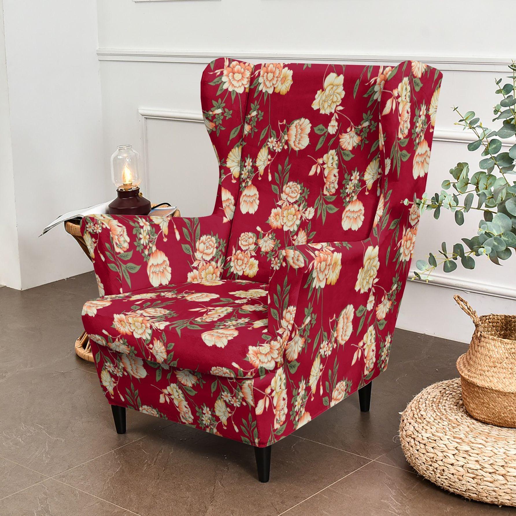 Wingback Chair Slip Covers For STRANDMON
