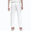 Jordan Brooklyn Letter Print Fleece Cuffed Knit Joggers Women Joggers White FN5441-133