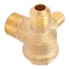 Check Valve Brass Material Thread Connection Air Compressor Pump Accessories 1 2x3 8x10