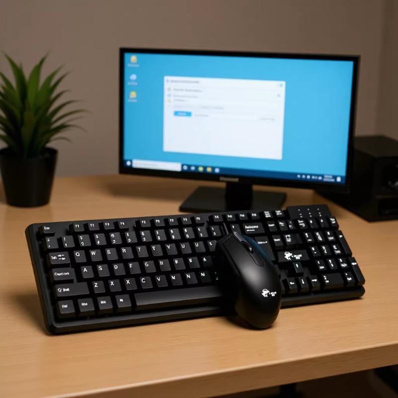 

Ling Sha Wired USB Keyboard & Mouse Set – Luminous, Universal for Laptop, Desktop, Office, Gaming Contact Customer Service