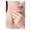 S925 Sterling Silver Yilu Has Your Antlers Ring Simple Opening All-Match Earrings