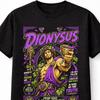 Dionysus Griekse God van Wijn Mythologie Festival Unisex T-shirt