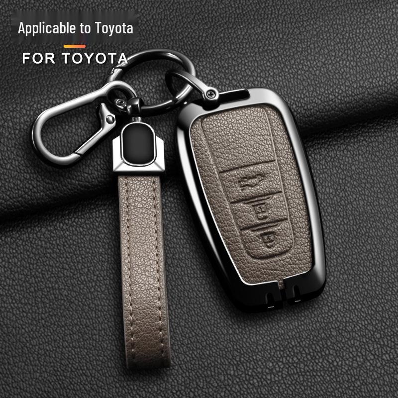 Metal Shell Key Case for Toyota Daihatsu Tanto LA600S/610S/150S & Proton Perodua