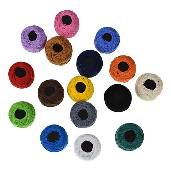 Fil à Broder 150 Couleurs – Coton Polyester 8m Écheveaux DMC Équivalent – Lot Multicolore Pour Point De Croix, Bracelets Brésiliens & DIY