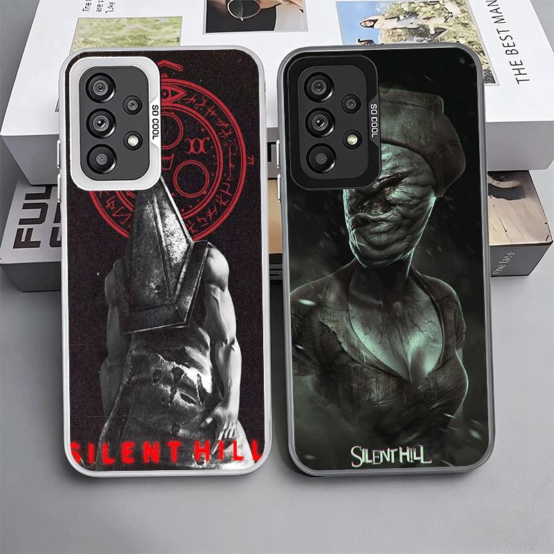 Silent Hill Horror Theme Soft Phone Case for Samsung A17 A16 A15 A14 A13 A57 A56 A55 A54 A53 A37 A36 A35 A34 A33 A26 A25 A24 A23
