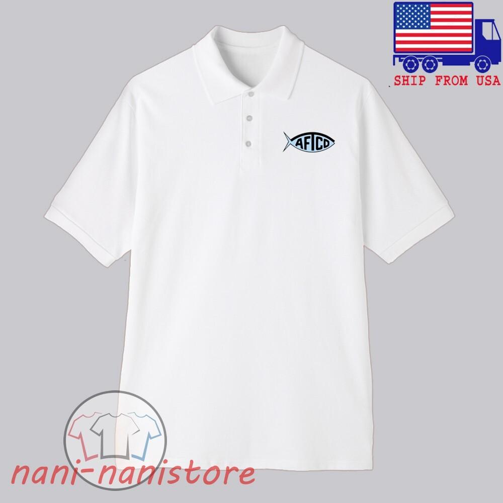 AFTCO Fishing Men#039;s Printed White Size S3XL Unisex T-Shirt S