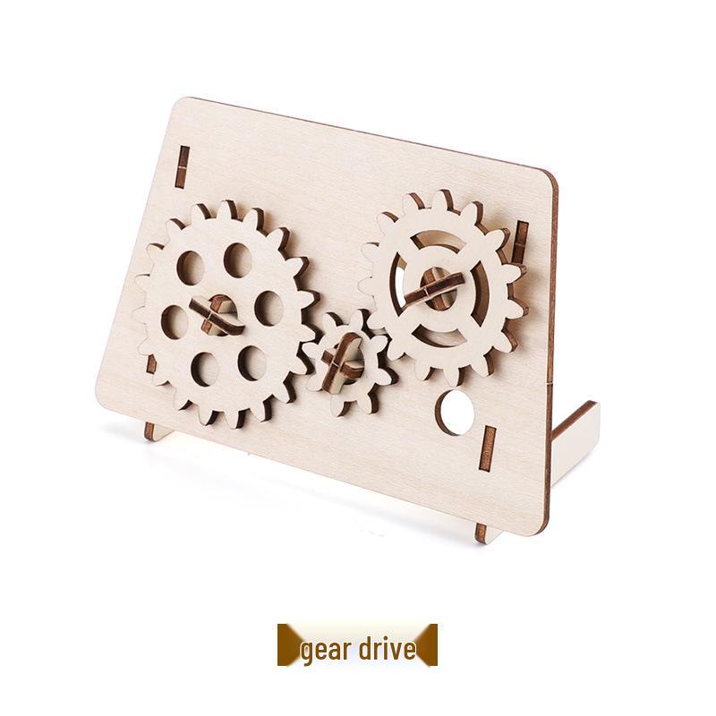 

DIY Wooden Jigsaw Puzzle Kit for Elementary Science Projects - Handmade Educational Toy